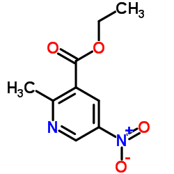 3-Pyridinecarboxylicacid, 2-methyl-5-nitro-, Ethyl Ester