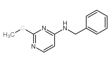 Benzyl-(2-methylsulfanyl-pyrimidin-4-yl)-amine
